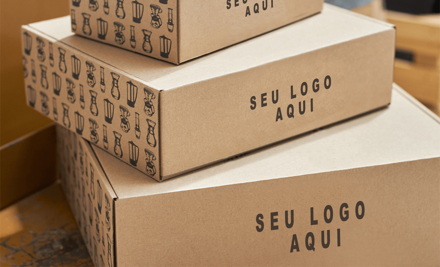 Caixas de Papelão Personalizadas