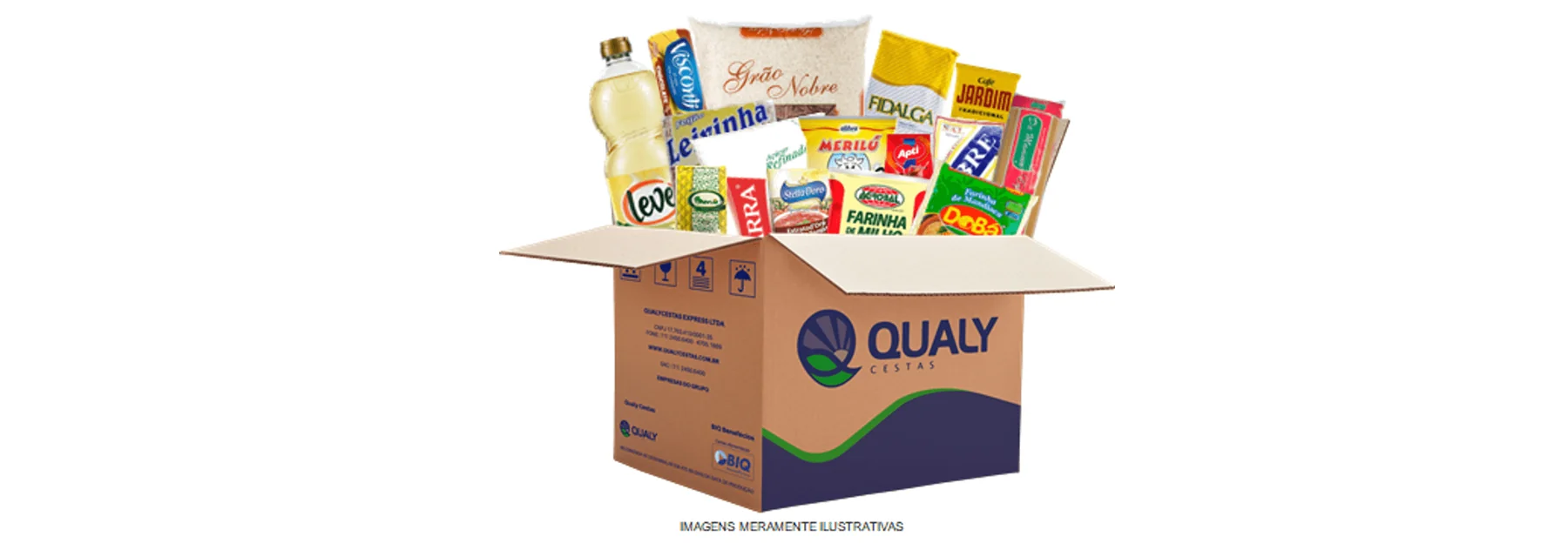 Caixas para Cestas Básicas
